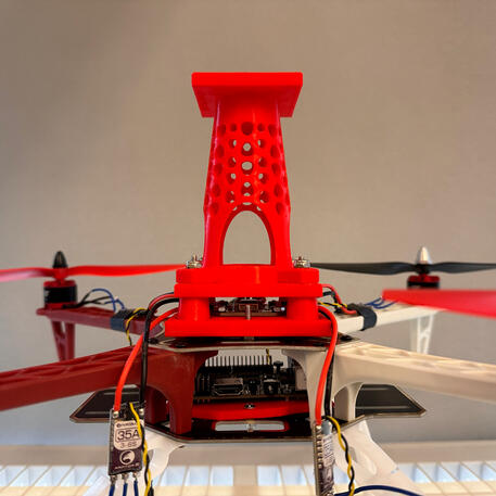 drone mount; 3D printed with PLA
